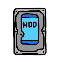 Жесткие диски HDD разных объемов
