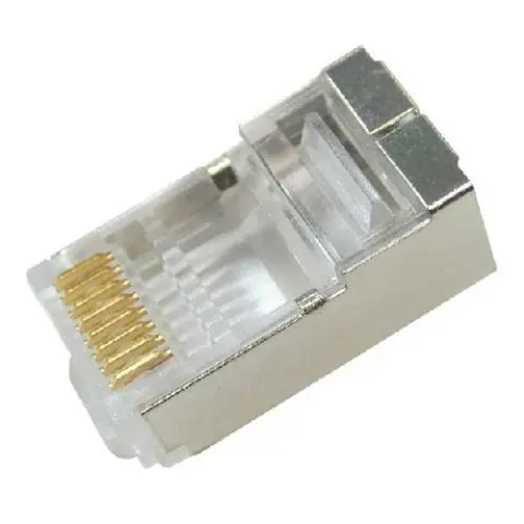 Коннектор RJ 45 Cat 5e, FTP экран, Dintek (1501 88007) img.0-m