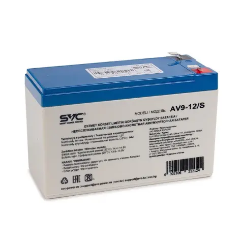 Батарея для ИБП SVC 9Ah 12В (95*151*65) (AV9 12/S) img.0-m