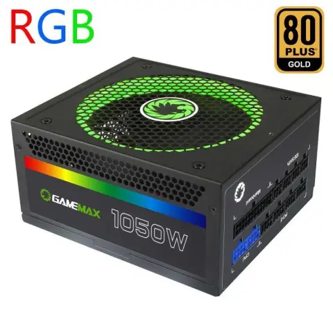 Gamemax RGB 1050 (14СМ) 80PGold, Полностью модульный img.0-m