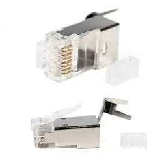 Коннектор RJ 45 Cat 6A 23AWG S FTP экран SHIP (S901G)