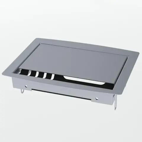 Люк для проводов Д 039 цвет черный (D 039) img.0-m