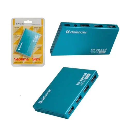 Хаб USB Defender Septima Slim 7xUSB2.0 img.0-m