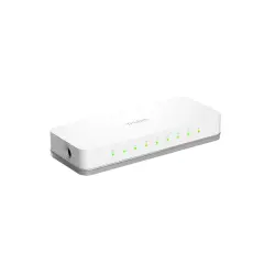 Коммутатор D-Link c 8 портами 10/100 RJ45 пластик (DES-1008C/B1A)