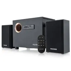 Колонки Microlab 2.1 черные 3.5 MiniJack FM USB SD (M-105R)