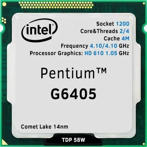 Pentium G6405 oem/tray img.0-m