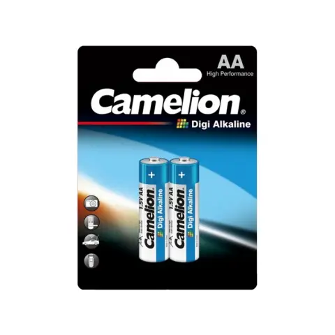 Батарейка CAMELION LR6 BP2DG Digi Alkaline AA 1.5V 2800mAh 2шт блистере img.0-m
