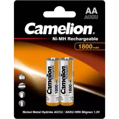 Аккумулятор CAMELION AA 1.2V 1800mAh 2шт (NH AA1800BP2)