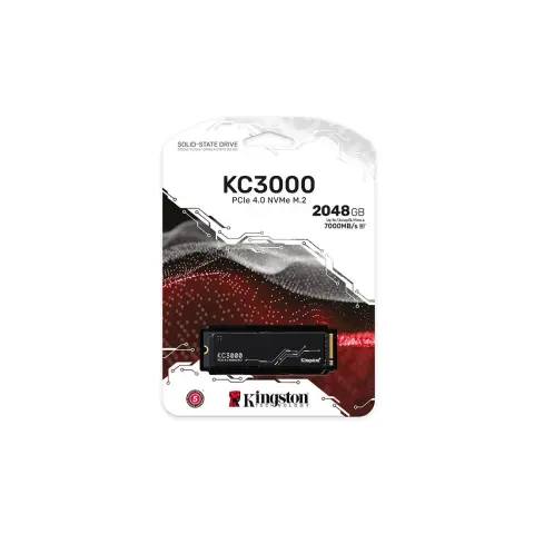 SSD M.2 NVMe Kingston 2Tb PCI E 4.0 (SKC3000D/2048G) img.0-m