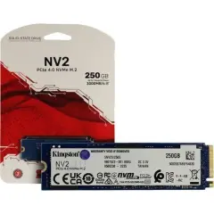 SSD M.2 NVMe 250GB Kingston NV2 PCIe 4.0 (SNV2S/250G)