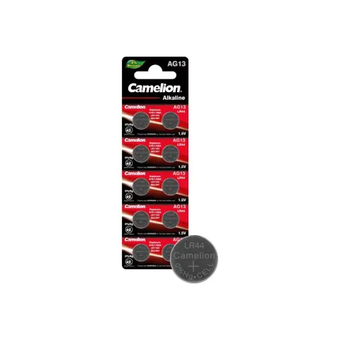 Батарейка CAMELION AG13 BP10 (LR44,357A,G13,A76) 10шт. в блистере img.0-m