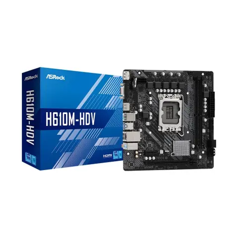 Intel 1700 H610 ASRock 2DDR4 (H610M HDV) img.0-m