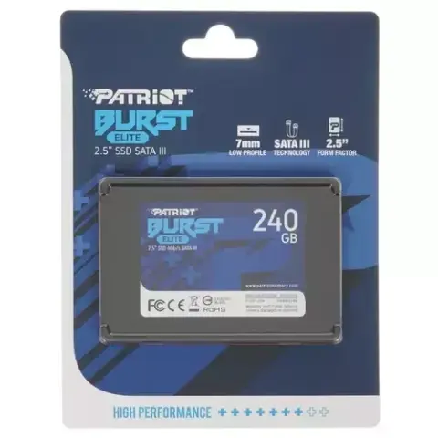 SSD 2.5 240GB Patriot Burst (PBE240GS25SSDR) img.0-m