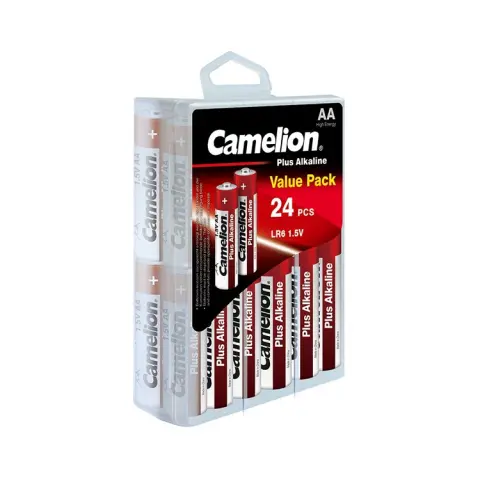 Батарейка CAMELION LR6 PBH24 Plus Alkaline  AA 1.5V 2700mAh 24шт img.0-m