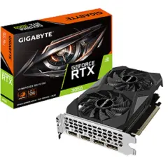 6GB RTX 3050 GDDR6 96 bit Gigabyte (GV N3050WF2OCV2 6GD)