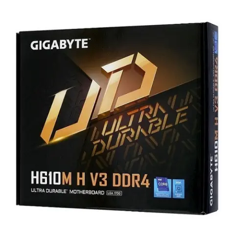 Intel 1700 H610 Gigabyte 2DDR4 (H610M H V3) img.0-m