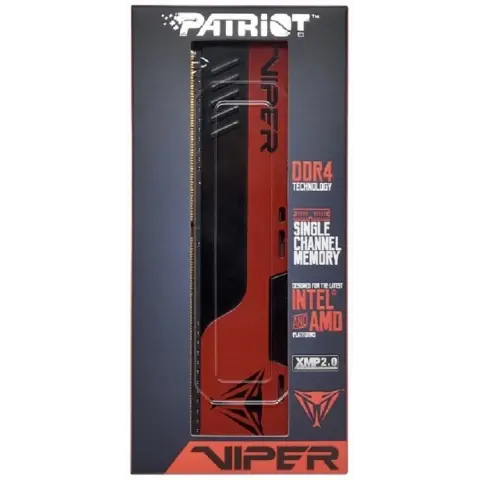 8GB DDR4 DIMM 3200MHz Patriot Viper Elite II  (PVE248G320C8) img.0-m