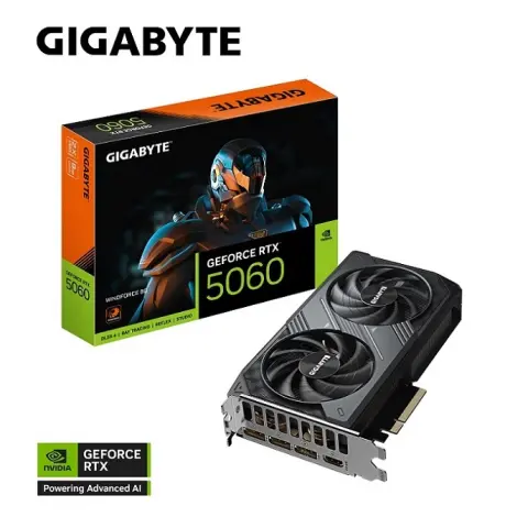 8GB RTX 5060 GDDR7 128 Bit Gigabyte WINDFORCE  img.0-m