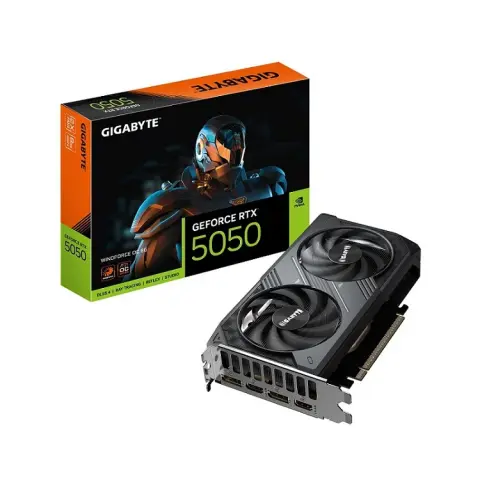 8GB RTX 5050 GDDR6 128 Bit Gigabyte WINDFORCE OC img.0-m