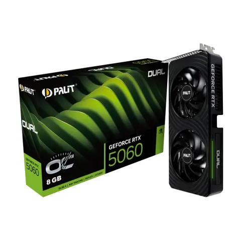 8GB RTX 5060 GDDR7 128 Bit PALIT DUAL OC img.0-m