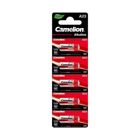 Батарейка CAMELION A23 BP1 12V 55 mAh 5 шт Блистере (A23 BP5) img.0-m