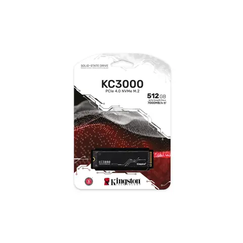 SSD M.2 NVMe 512Gb Kingston PCI E 4.0 (SKC3000S/512G) img.0-m
