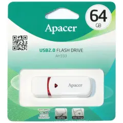 FlashDisk 64GB Apacer AH333 USB 2.0 (AP64GAH333W 1)