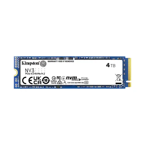 SSD M.2 NVMe 4000GB Kingston NV3 (SNV3S/4000G)